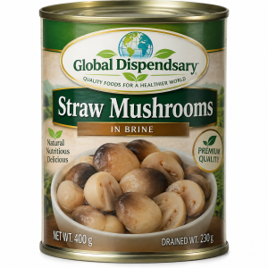 canned straw mushrooms​